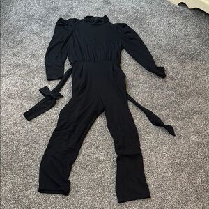 Elegant Black Jumpsuit with back zipper